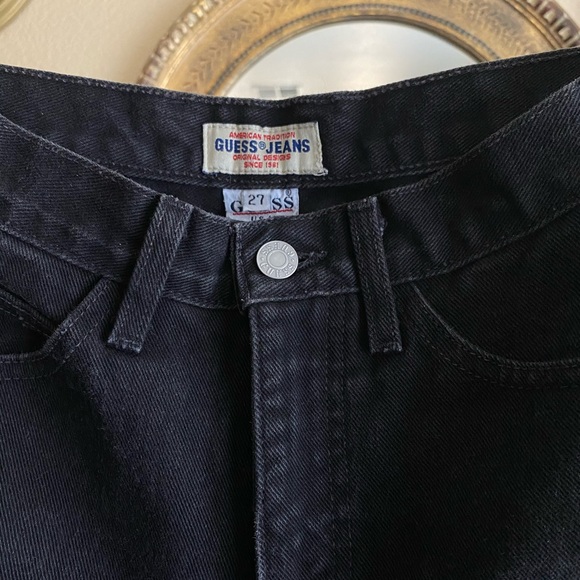 Vintage Guess Black Jeans - Picture 4 of 8